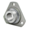Flanged bearing unit triangular Setscrew Locking Series RATRY
